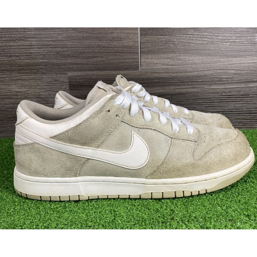 Nike Dunk Low Pale Grey Mens Sneakers Rare Shoes Size 10